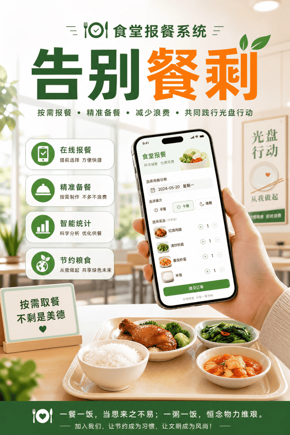 告别缺餐剩餐：事业单位食堂精准备餐数字化解决方案